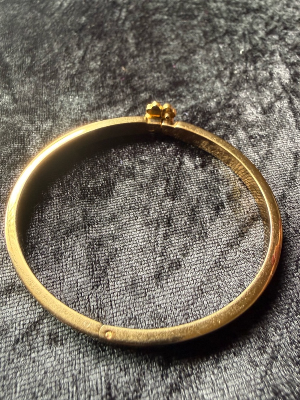 kate spade Gold Flower Bangle Bracelet - Picture 2 of 13